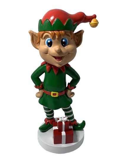 Elf Christmas Holiday Winter Bobblehead
