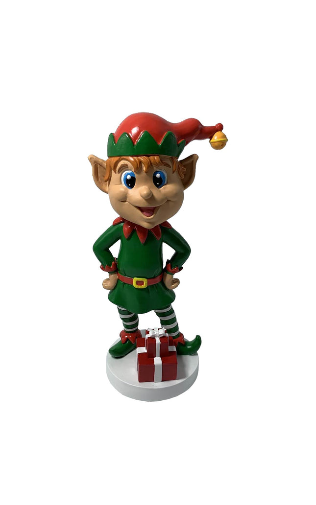 Elf Christmas Holiday Winter Bobblehead
