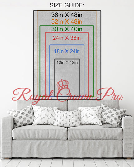 ALI The Louisville LIP Canvas Wall Art, Muhammad Ali Motivational Decor