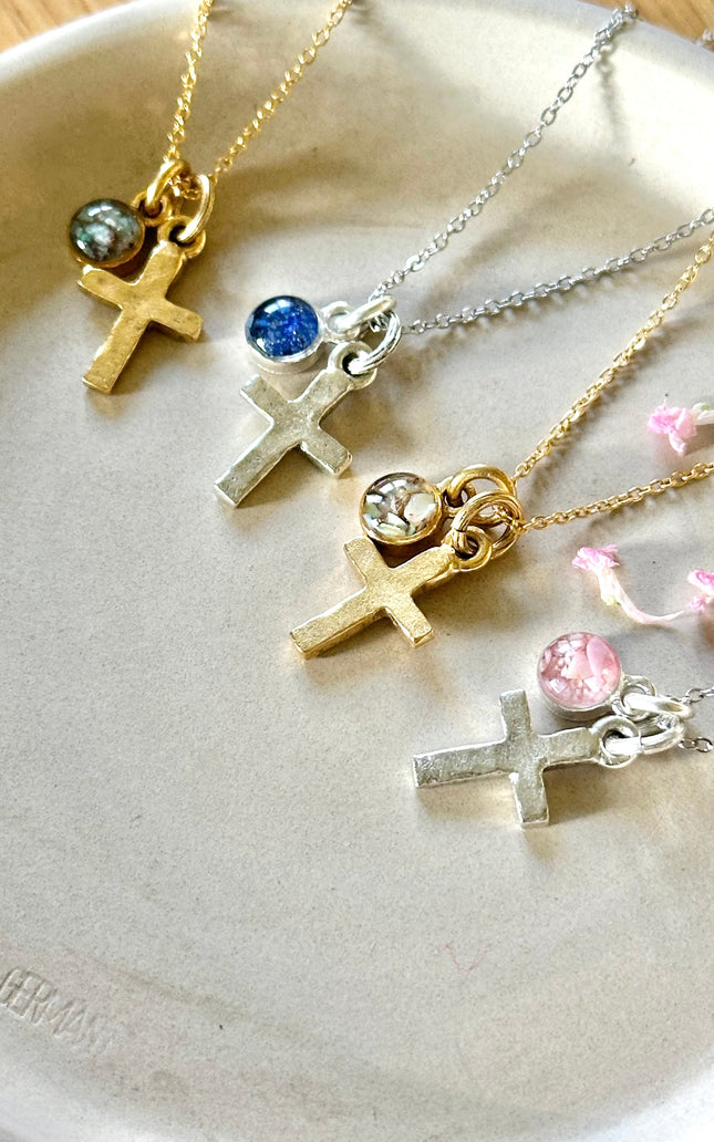 Contemporary Cross Necklace