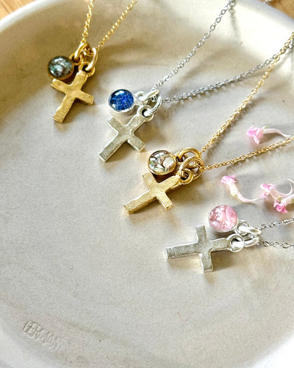 Contemporary Cross Necklace