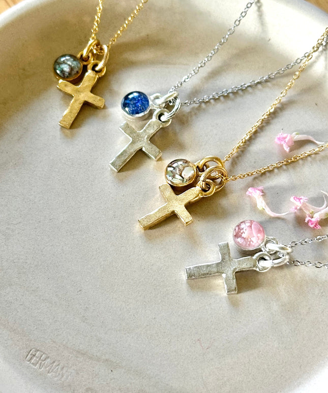 Contemporary Cross Necklace