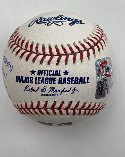 Autographed/Signed Pete Rose I'm Sorry I Bet On Baseball Rawlings ROML Rose Hologram COA