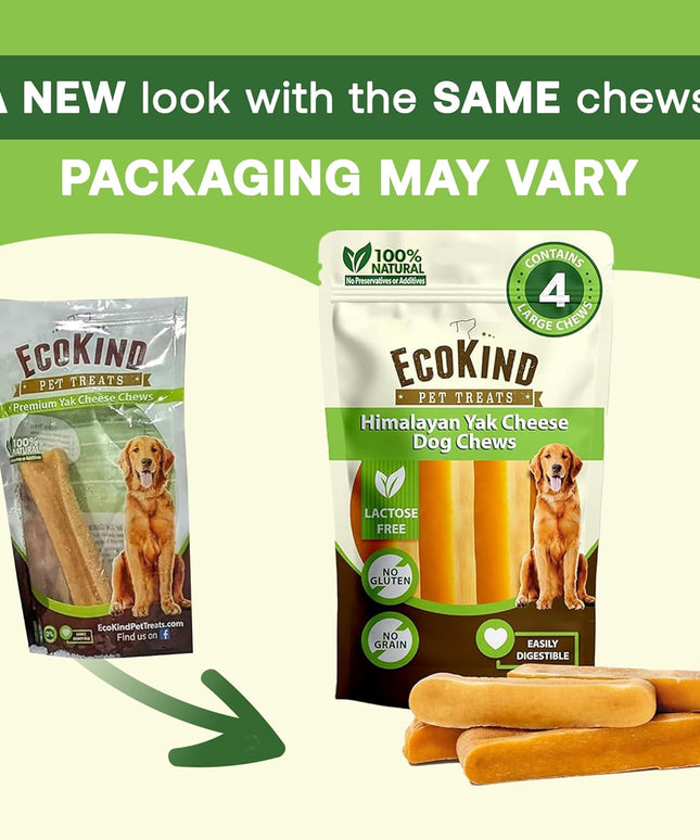 Gold Yak Chews for Small Dogs (4 - 75 sticks)