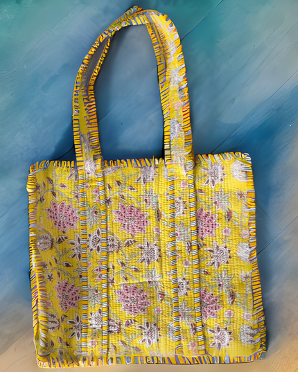 Rohida Handmade Tote - Boho Summer Bag for Slow Travel Lovers