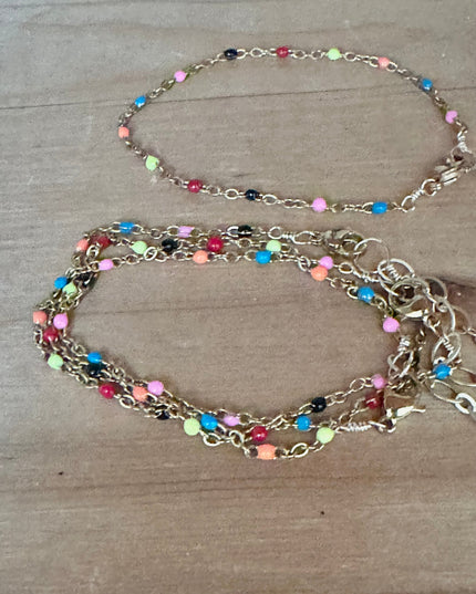 Colorful Cascade Bracelet