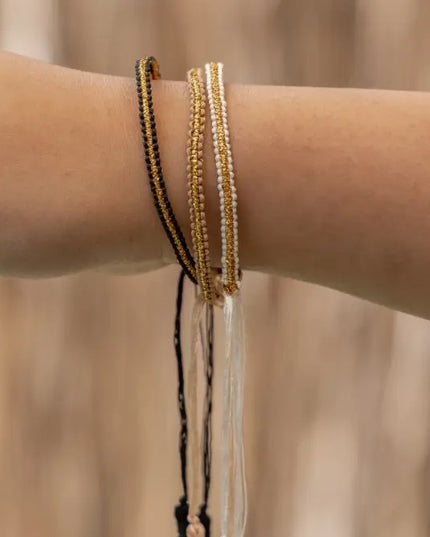 Golden Tassel Bracelets