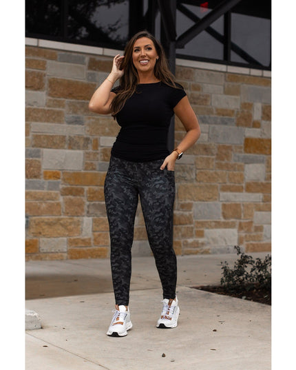Ready to Ship | Army Camo FULL Length Leggings -  - Luxe Leggings by Julia Rose®