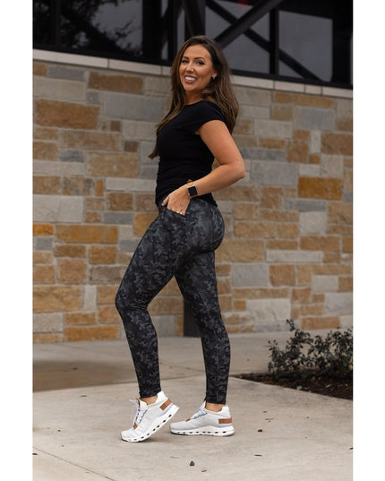 Ready to Ship | Army Camo FULL Length Leggings -  - Luxe Leggings by Julia Rose®