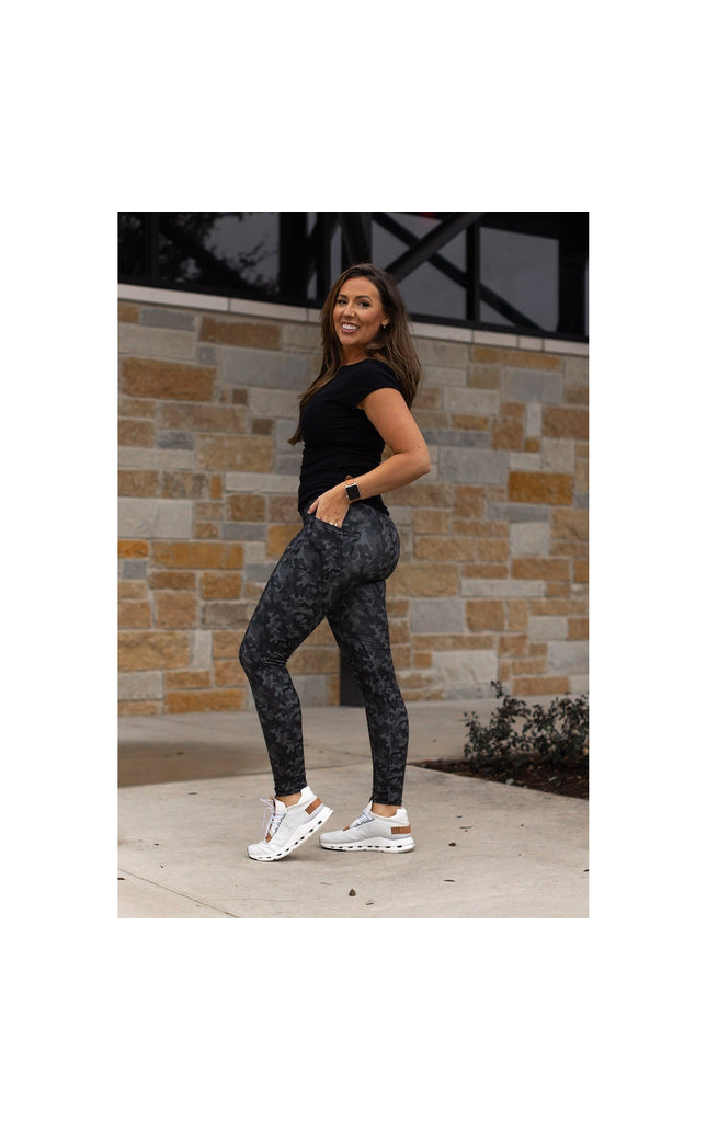 Ready to Ship | Army Camo FULL Length Leggings -  - Luxe Leggings by Julia Rose®