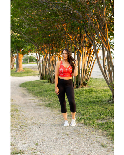 Ready to Ship | The Cassandra - Black CAPRI with POCKETS