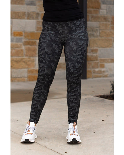 Ready to Ship | Army Camo FULL Length Leggings -  - Luxe Leggings by Julia Rose®