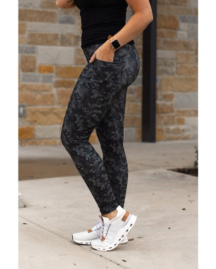 Ready to Ship | Army Camo FULL Length Leggings -  - Luxe Leggings by Julia Rose®