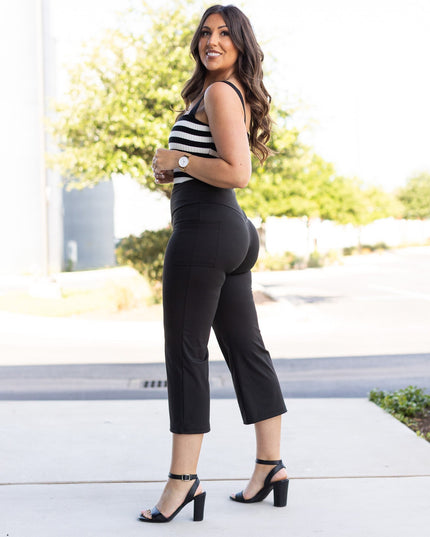 Ready to Ship |  The Faith - Tummy Control High Waisted Guacho Pants