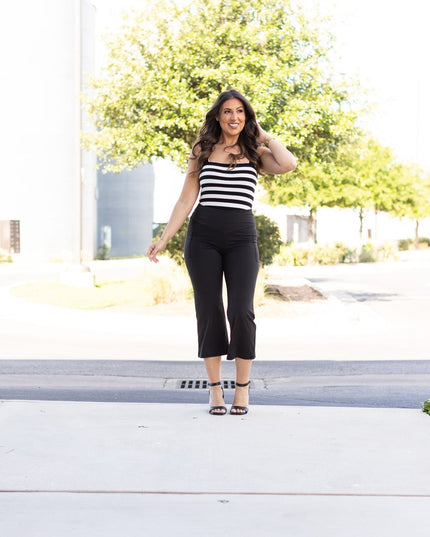 Ready to Ship |  The Faith - Tummy Control High Waisted Guacho Pants