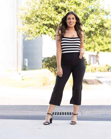 Ready to Ship |  The Faith - Tummy Control High Waisted Guacho Pants