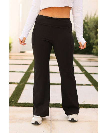 Ready to Ship | The Deluxe Paige Fold-over, Sculpting Leggings - Luxe Leggings by Julia Rose®