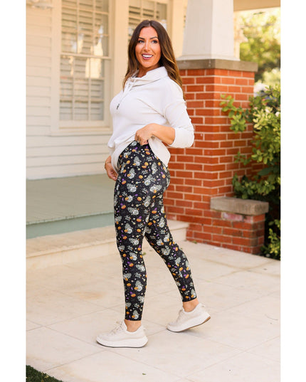 Ready to Ship | Halloween Gnomes Full Length Leggings *