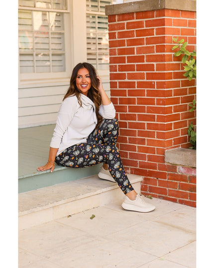 Ready to Ship | Halloween Gnomes Full Length Leggings *