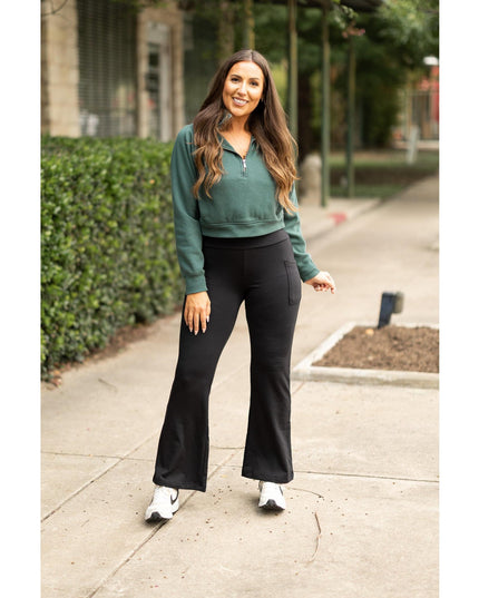 Ready to Ship | The Charlotte Fleece Bootcut