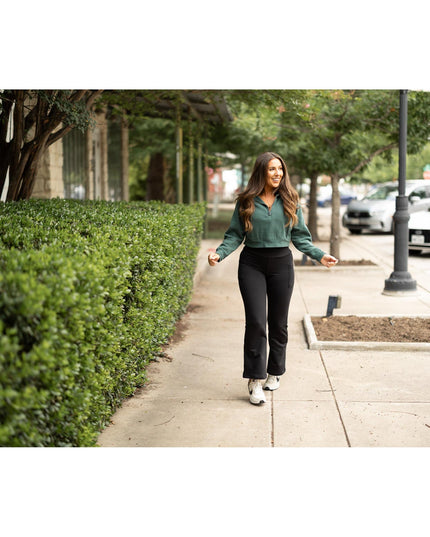 Ready to Ship | The Charlotte Fleece Bootcut