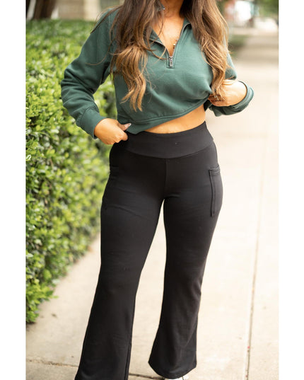 Ready to Ship | The Charlotte Fleece Bootcut