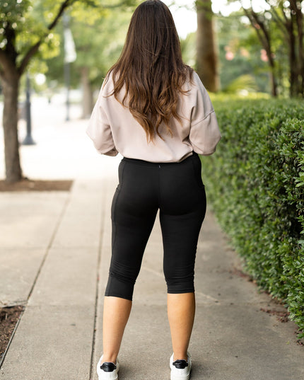 Ready to Ship | The Lillian - Sculpting Crossover Capri