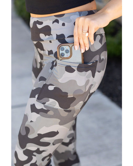 Ready to Ship | Ace Camo CAPRI Leggings -  - Luxe Leggings by Julia Rose®