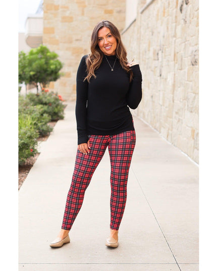 Ready to Ship | The Holly Plaid Leggings