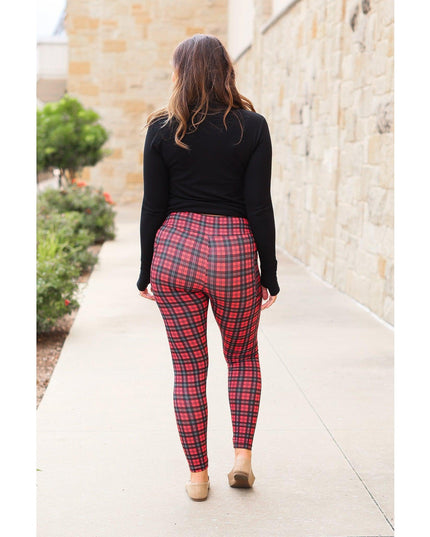 Ready to Ship | The Holly Plaid Leggings