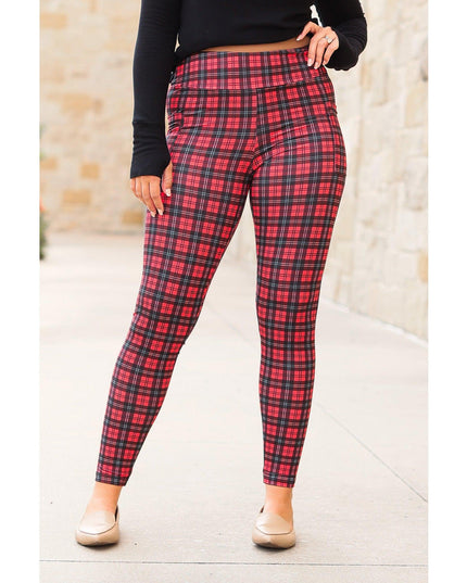 Ready to Ship | The Holly Plaid Leggings