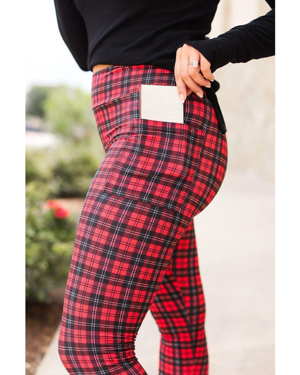 Ready to Ship | The Holly Plaid Leggings