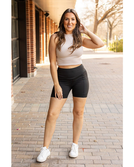 Ready to Ship | The Callie - Tummy Control Biker 5 Shorts