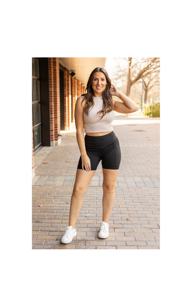 Ready to Ship | The Callie - Tummy Control Biker 5 Shorts