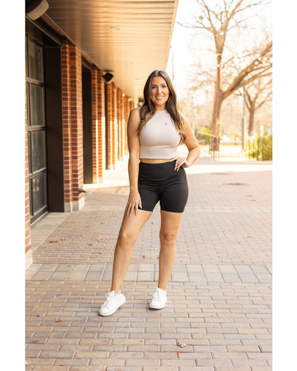 Ready to Ship | The Callie - Tummy Control Biker 5 Shorts