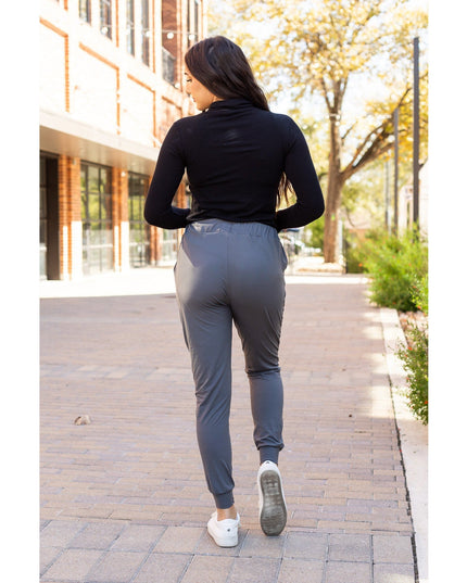 Ready to Ship | The Cindy Charcoal Joggers - Luxe Leggings by Julia Rose® Round 2
