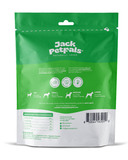 Jack PetPals Handcrafted Jerky Duck Breast Dog Treats (12oz)