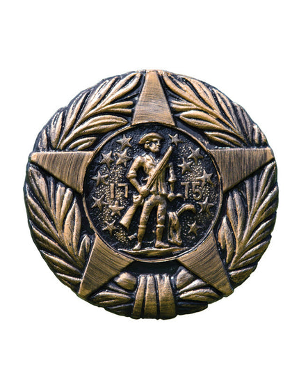 Revolutionary War Veteran Grave Marker & Flag Holder with Aluminum Ground Spike