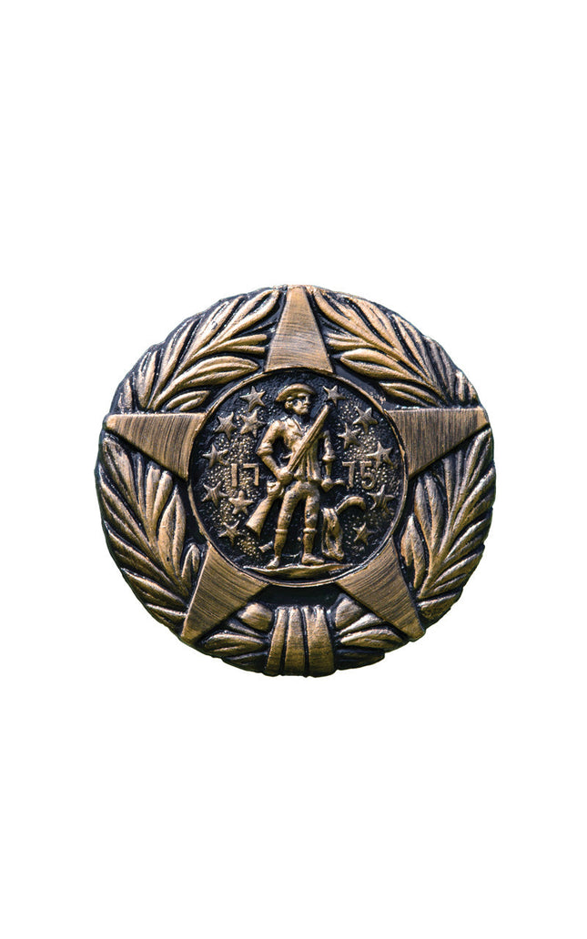 Revolutionary War Veteran Grave Marker & Flag Holder with Aluminum Ground Spike