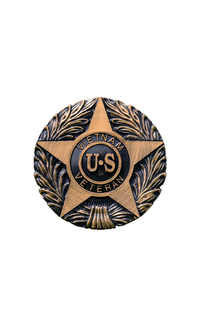 Vietnam Veteran Grave Marker & Flag Holder with Aluminum Ground Spike