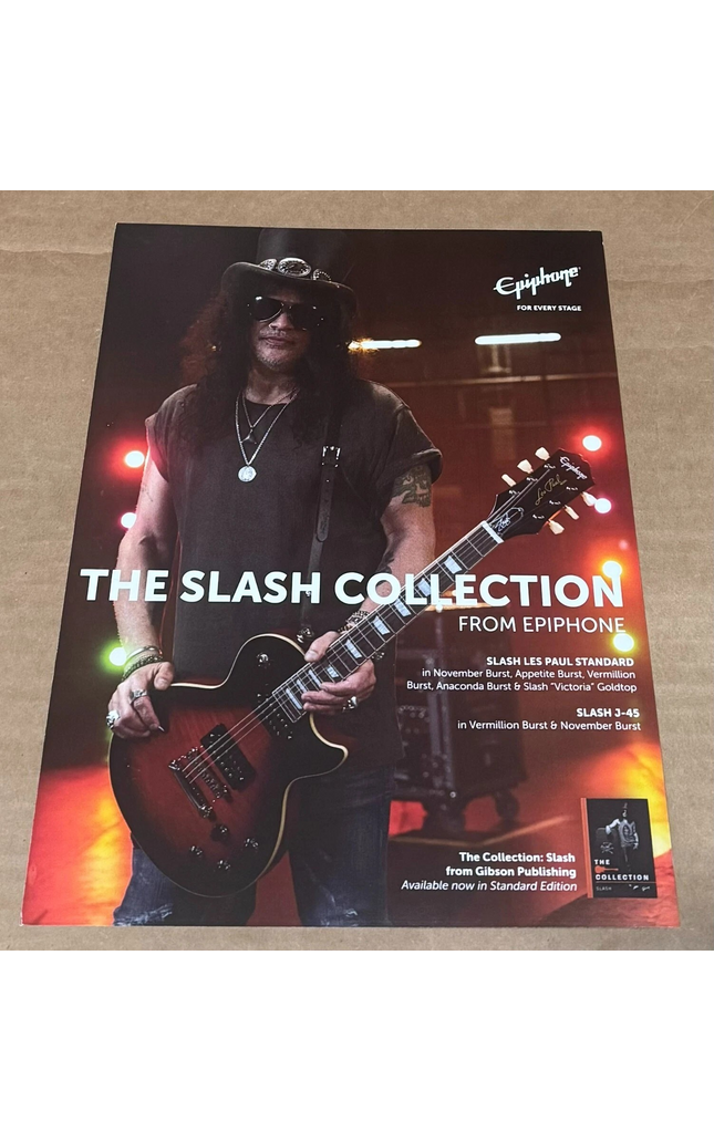 EPIPHONE GUITARS - SLASH of GUNS N ROSES - 2021 Print Advertisement
