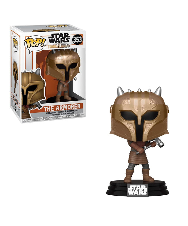 The Armorer Pop Star Wars The Mandalorian Bobblehead