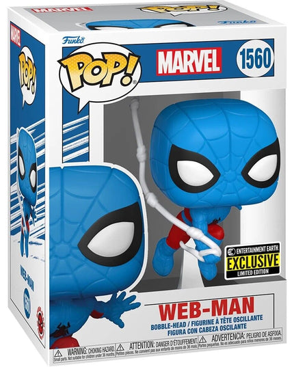 Web-Man Funko Pop! Marvel Spider-Man Bobblehead