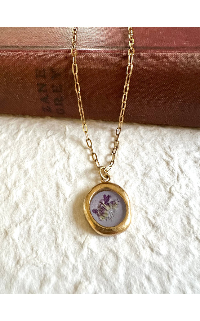 Floral Crest Necklace