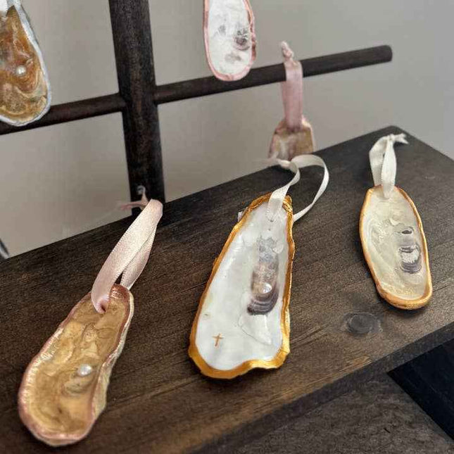 Oyster Shell Ornaments