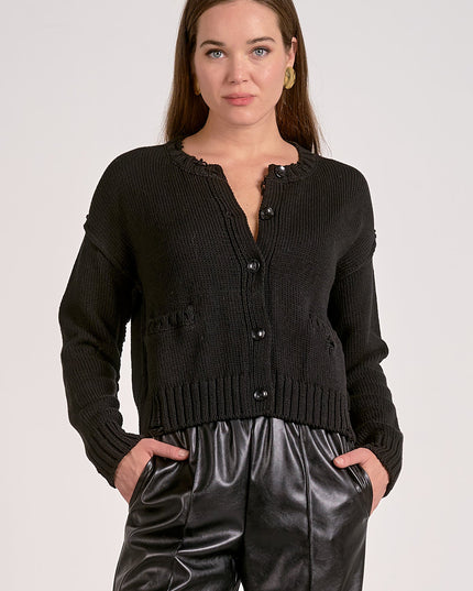 Annie Cardigan Black