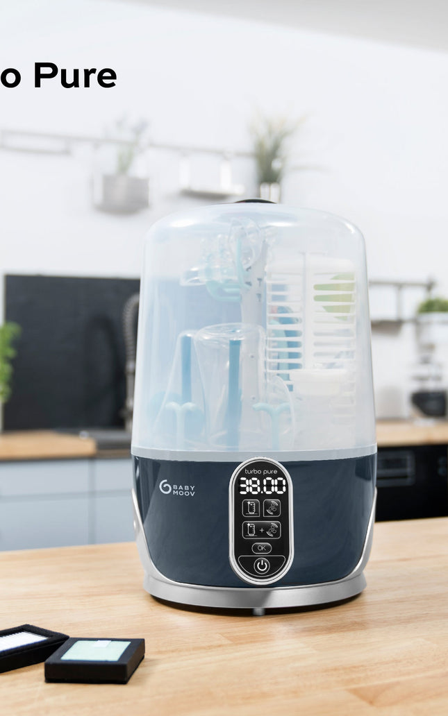 Turbo Pure 3-in-1 Bottle Sterilizer, Dryer & Purified Bottle Storage