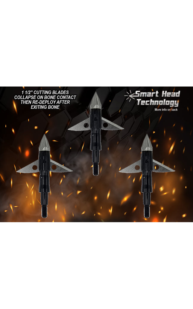 APOLLO 100 GRAIN BROADHEADS (3 PACK)(FORMERLY HERA)