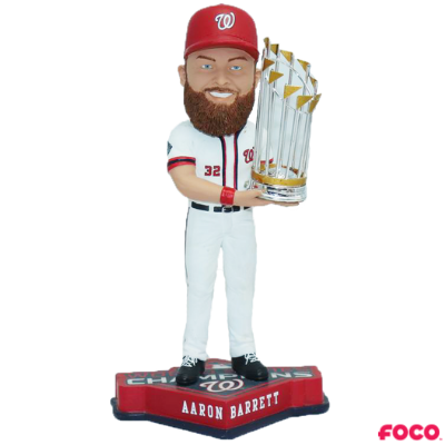Washington Nationals 2019 World Series Champions Bobbleheads