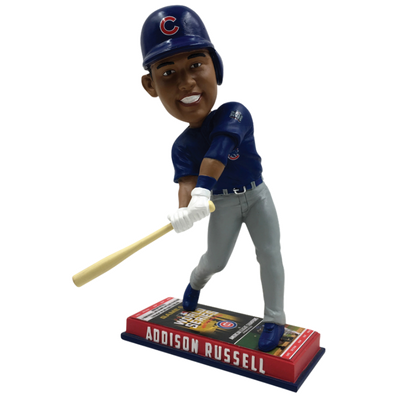 Chicago Cubs 2016 World Series Ticket Base Bobbleheads